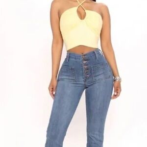Fashion nova flare jeans